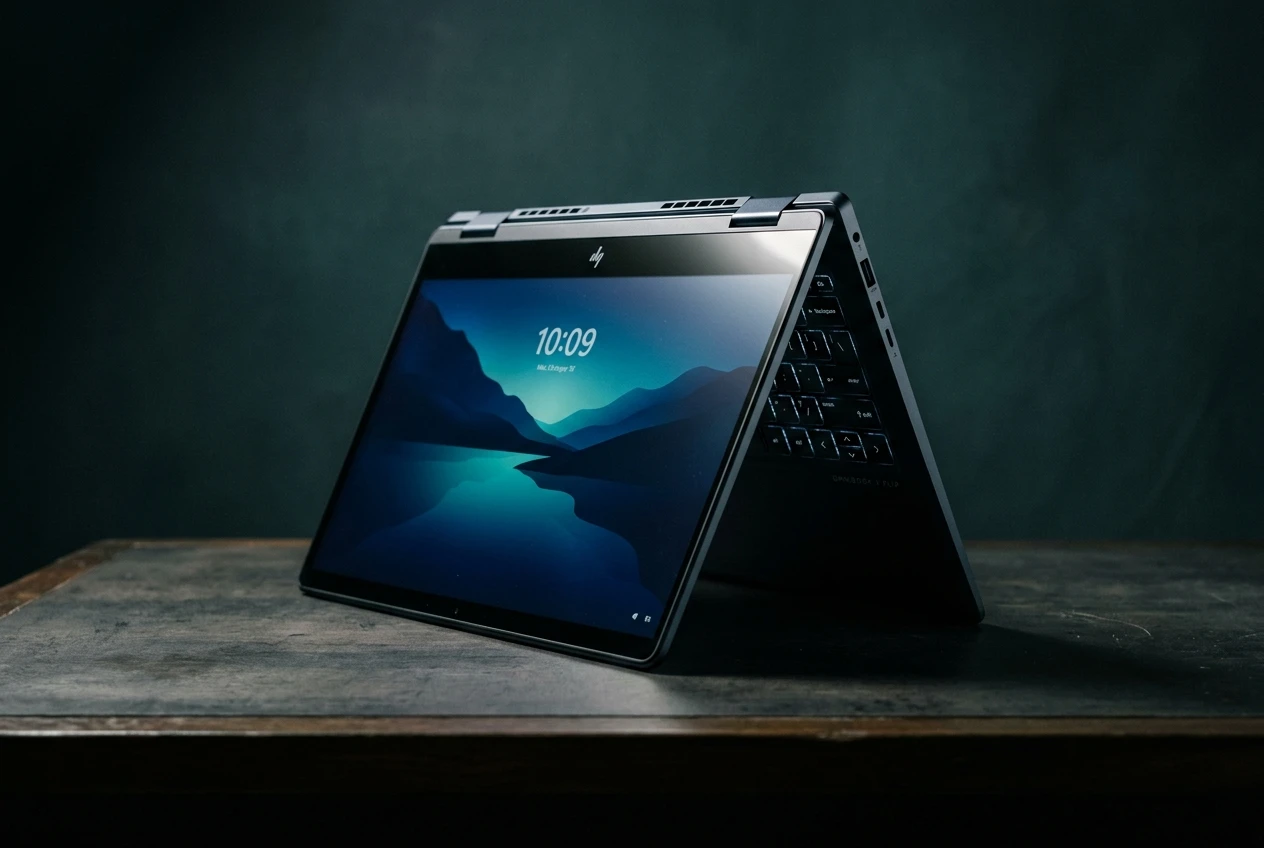 HP OmniBook X Flip 14 AMD Ryzen AI 9 465 convertible laptop