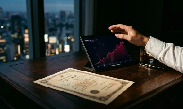 Japan 30-year bond yield rising to 30-year high