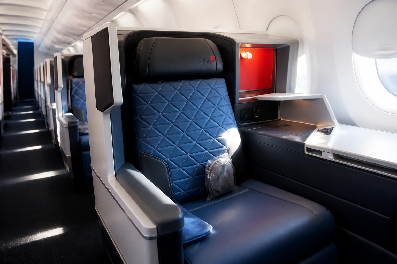 JetBlue BlueFirst first class recliner seats domestic cabin debut
