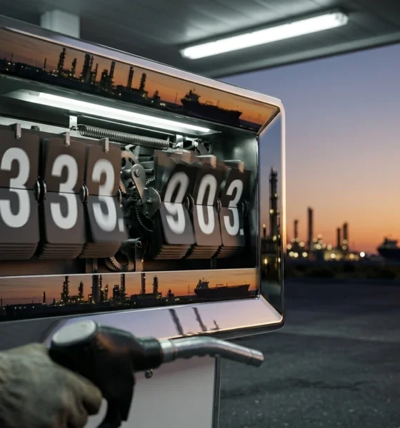 Kalshi traders odds gas prices hit $4 gallon Iran strikes