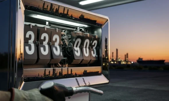 Kalshi traders odds gas prices hit $4 gallon Iran strikes