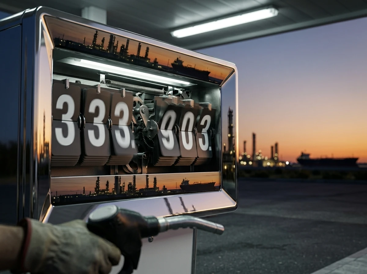 Kalshi traders odds gas prices hit $4 gallon Iran strikes