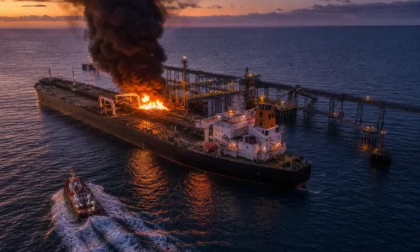 Kazakhstan Oil Exports Suspended After Drone Strikes Novorossiysk Terminal