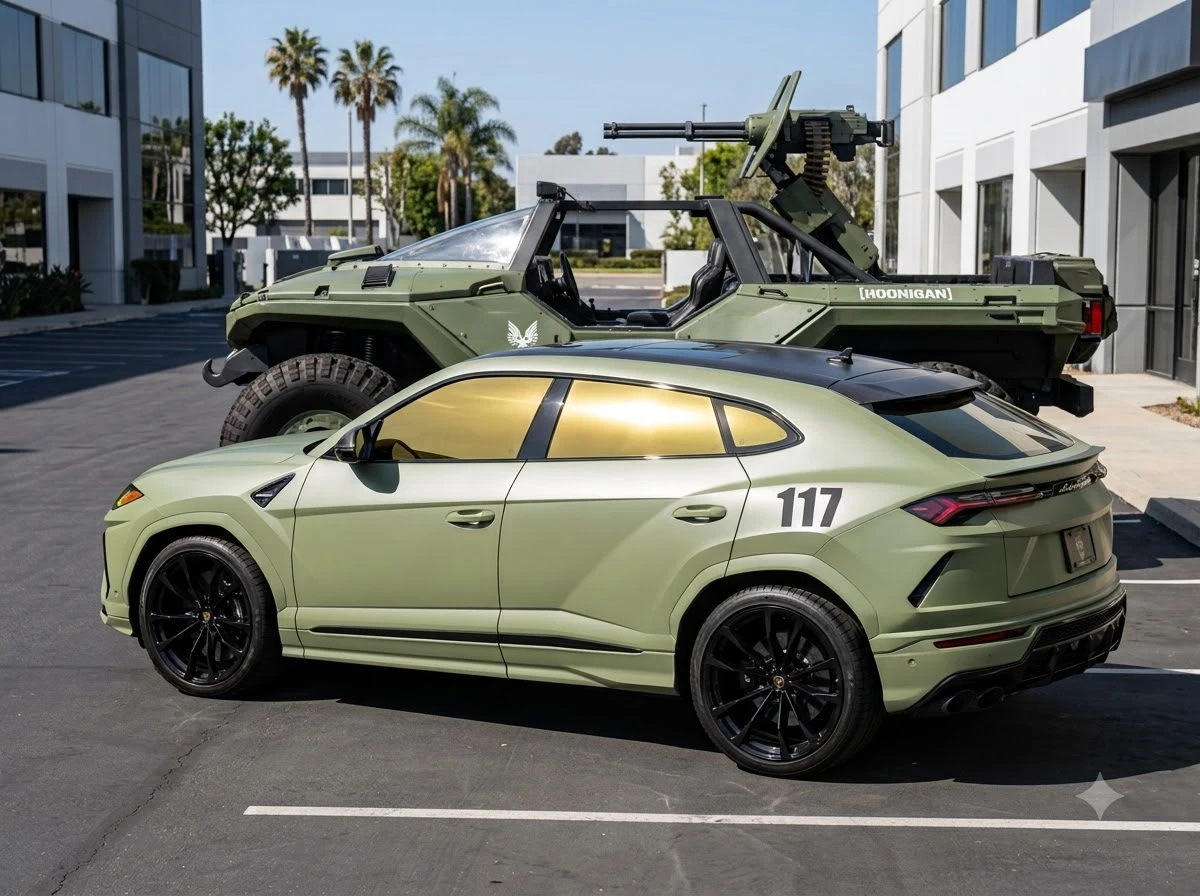 Lamborghini Urus SE Master Chief 117 Edition Halo Forza livery