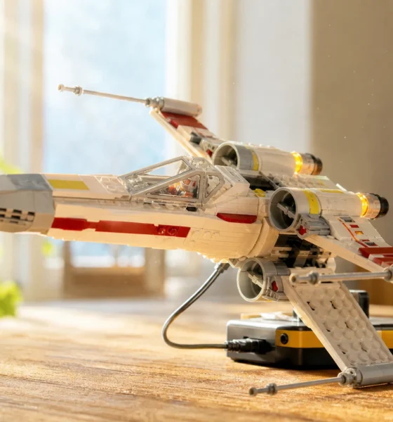 Lego Smart Play Star Wars X-Wing interactive Smart Brick technology