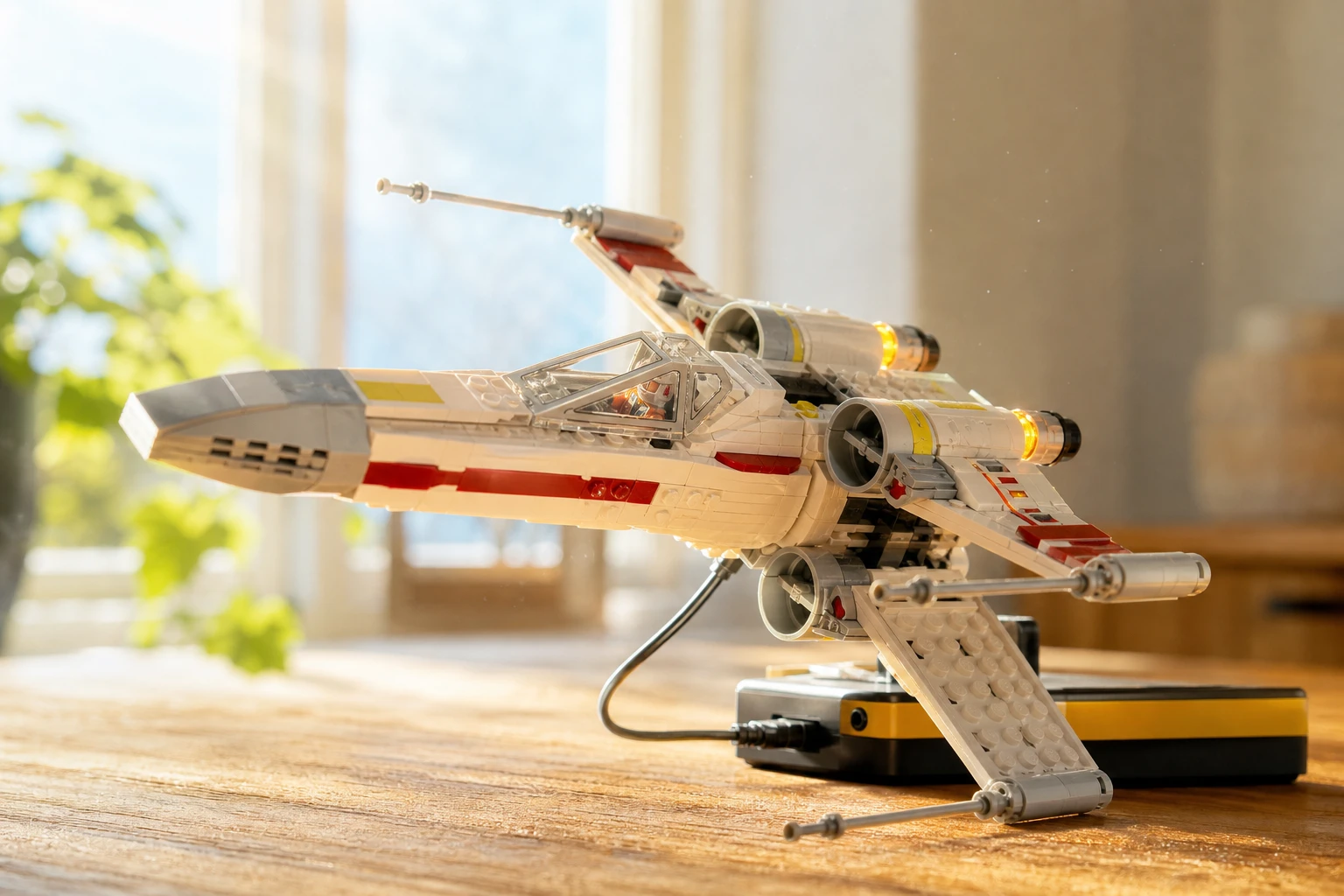 Lego Smart Play Star Wars X-Wing interactive Smart Brick technology