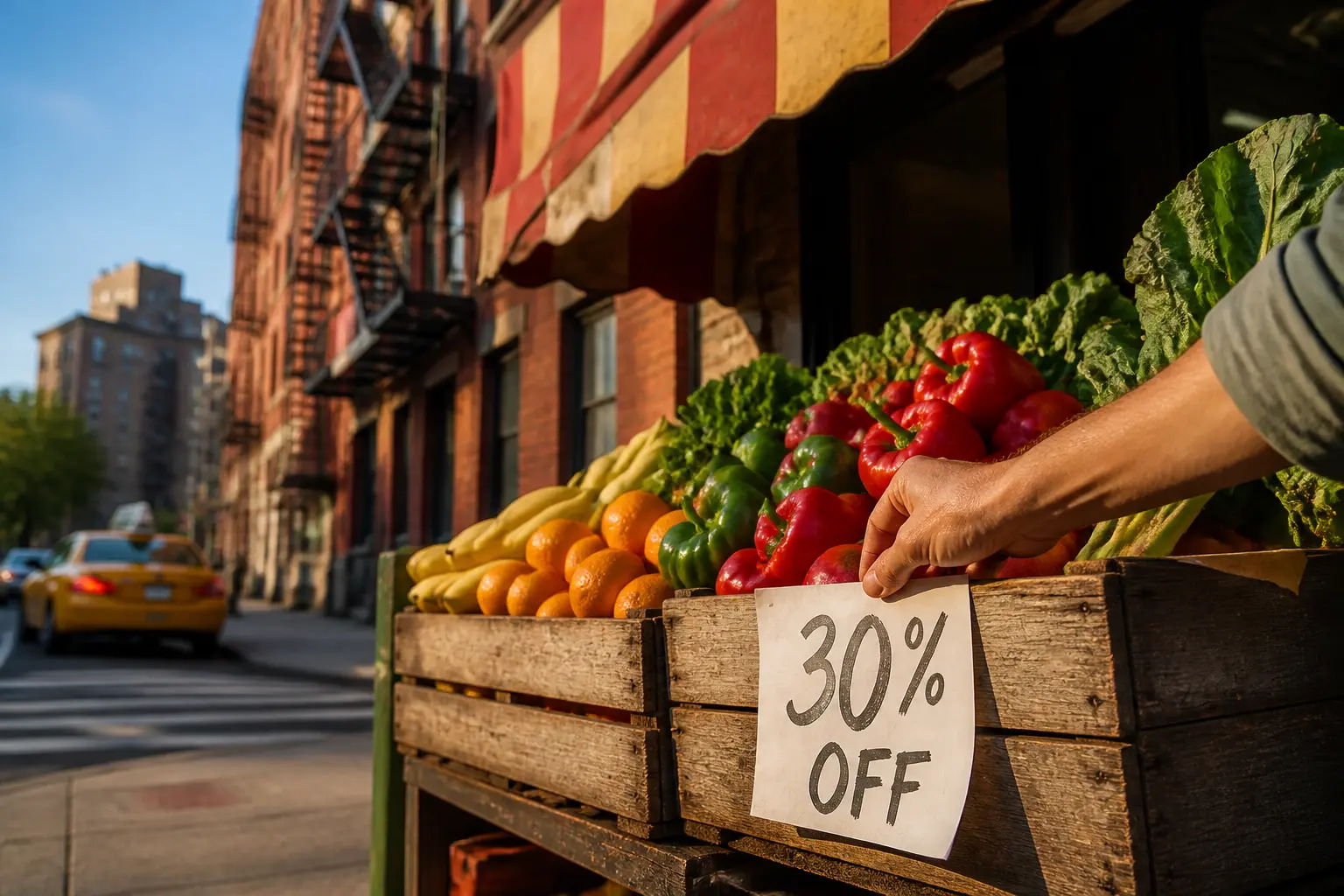 Mamdani NYC city-run grocery stores 30 percent discount plan
