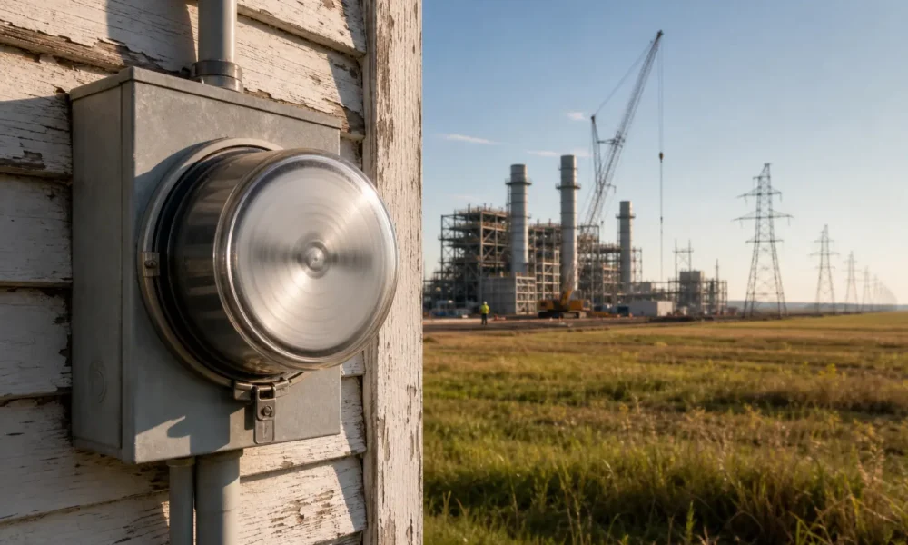 Meta Louisiana data center Entergy gas plant ratepayer electricity costs