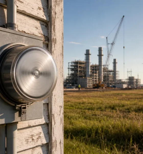 Meta Louisiana data center Entergy gas plant ratepayer electricity costs