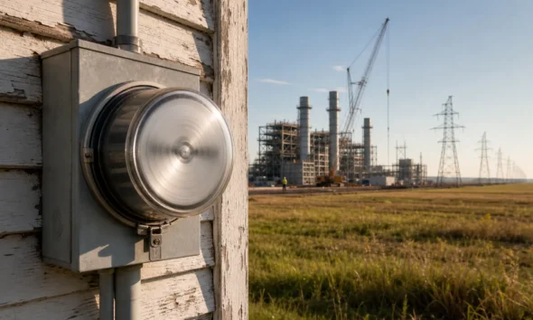 Meta Louisiana data center Entergy gas plant ratepayer electricity costs