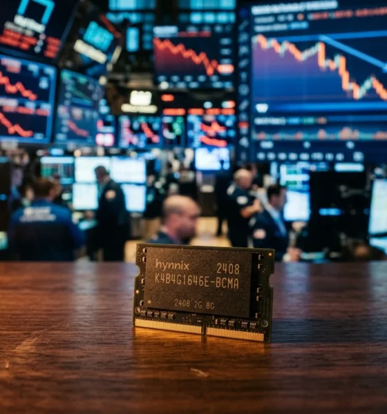 Micron stock price chart entering a technical bear market in July 2026