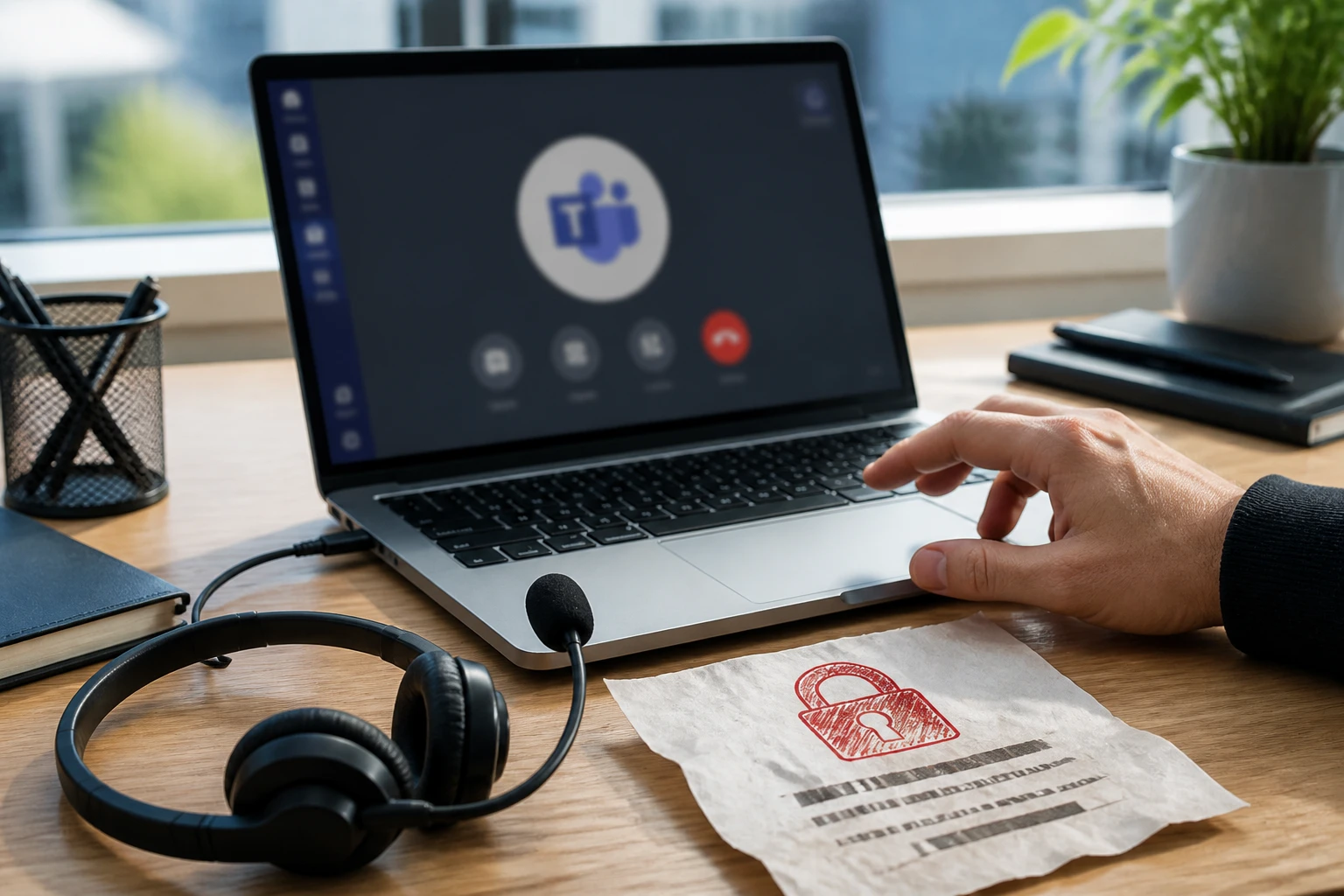 Microsoft Teams vishing Chaos ransomware fake IT support call