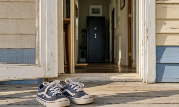 mother refuses grandparents visit until guns are locked up