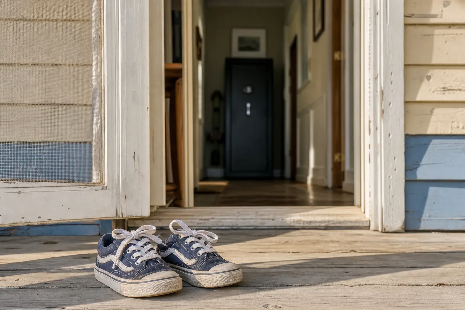 mother refuses grandparents visit until guns are locked up