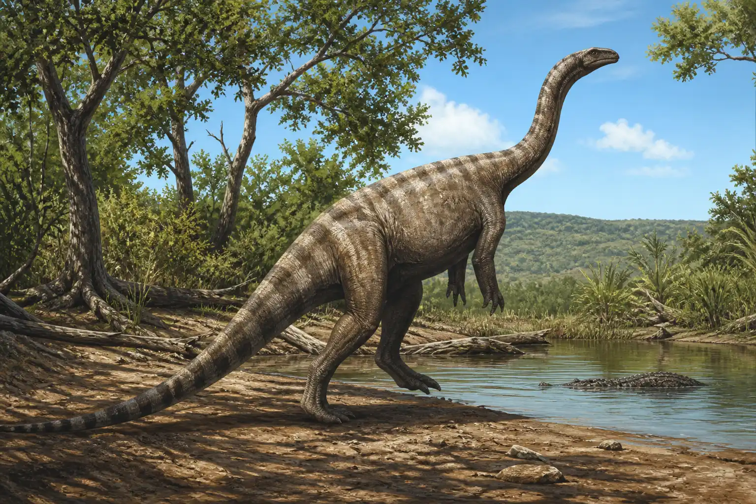 Musango matusadonaensis dinosaur reconstruction Lake Kariba Zimbabwe