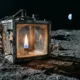 NASA FM2 fire experiment on the Moon