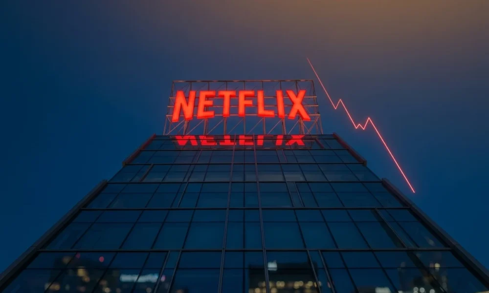 Netflix stock price drop after second quarter revenue miss