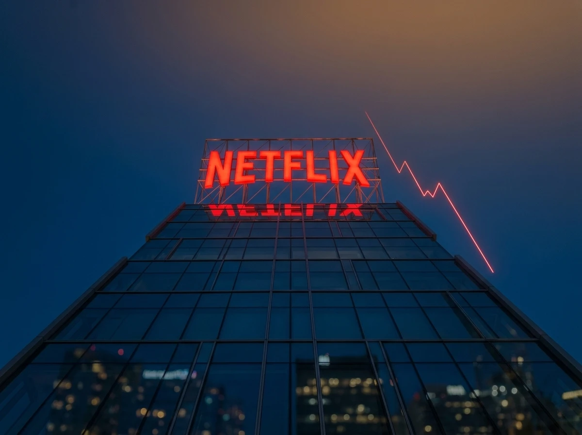 Netflix stock price drop after second quarter revenue miss