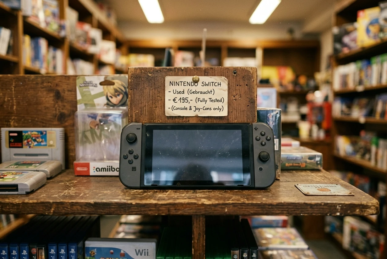 Nintendo Switch console discontinued in Europe under EU battery regulation