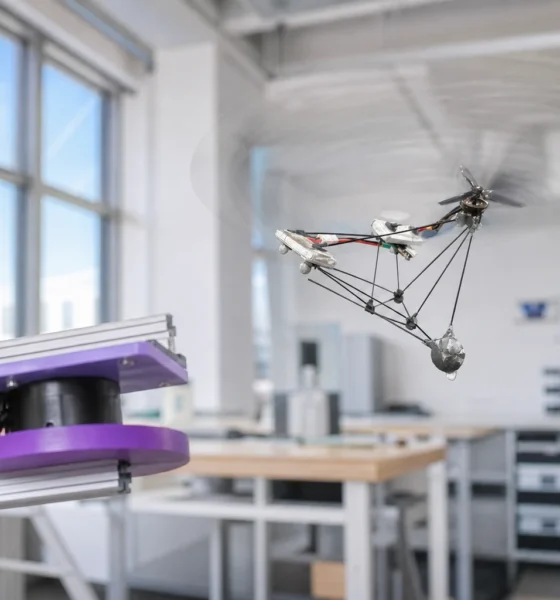 Northwestern Phantom Twist drone spins to near invisibility