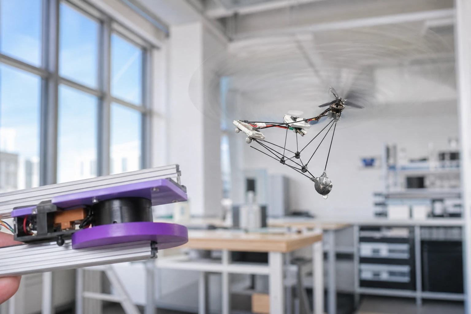 Northwestern Phantom Twist drone spins to near invisibility