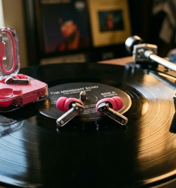 Nothing Ear 3a pink earbuds leak