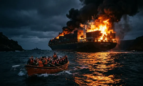 oil prices jump Iran US strikes Strait of Hormuz