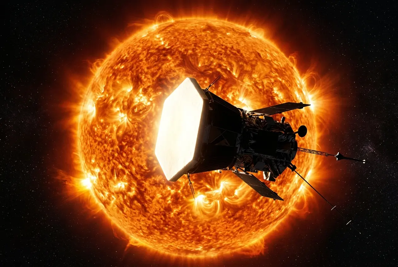 Parker Solar Probe 4.5-inch carbon foam heat shield
