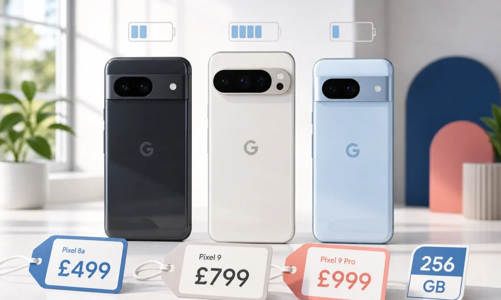 Pixel 11 series UK price battery size leak details