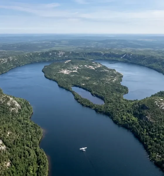 Quebec meteor crater Uhackatik discovered on Google Maps