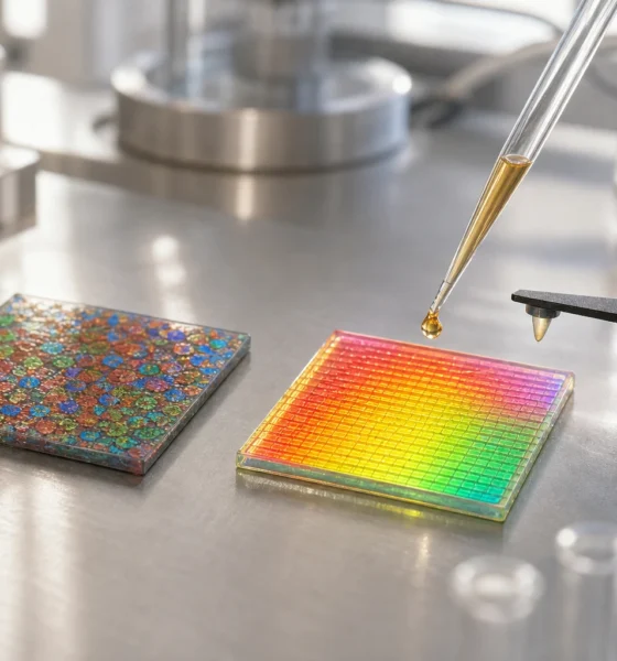 Seoul National University AI quantum dot LED solvent efficiency breakthrough
