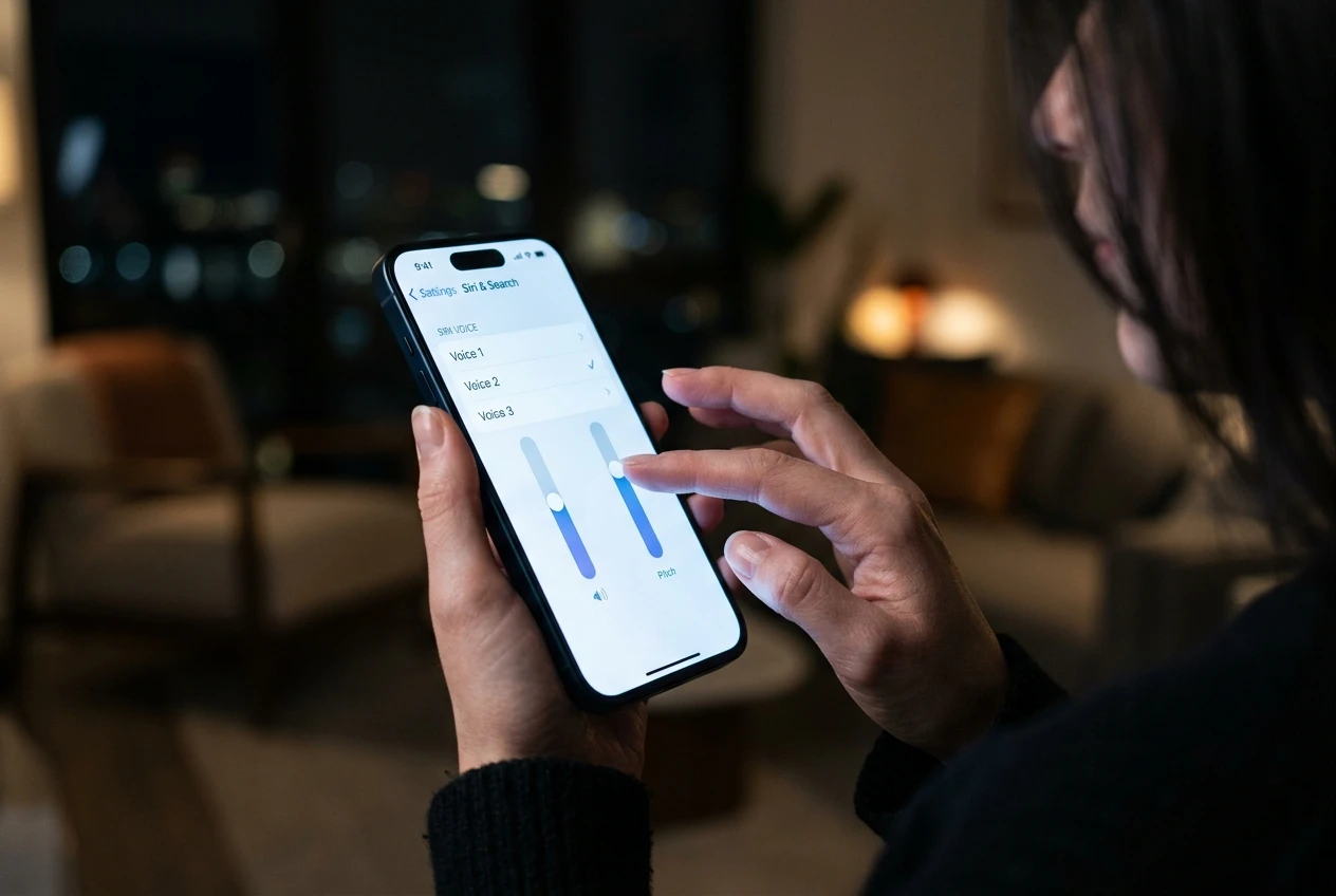 Siri pace and expressivity sliders in iOS 27 beta 3