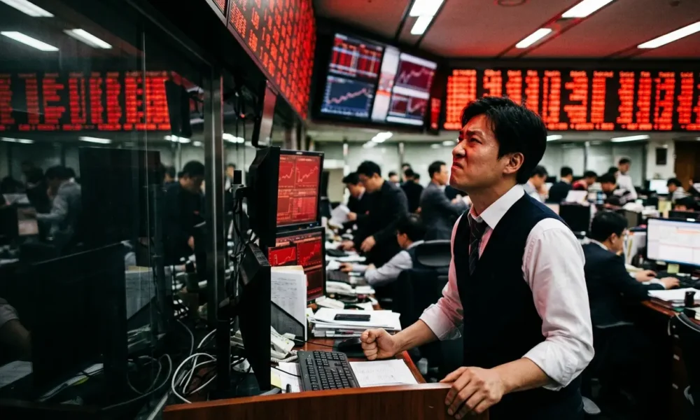 SK Hynix shares plunge in Seoul after Nasdaq debut