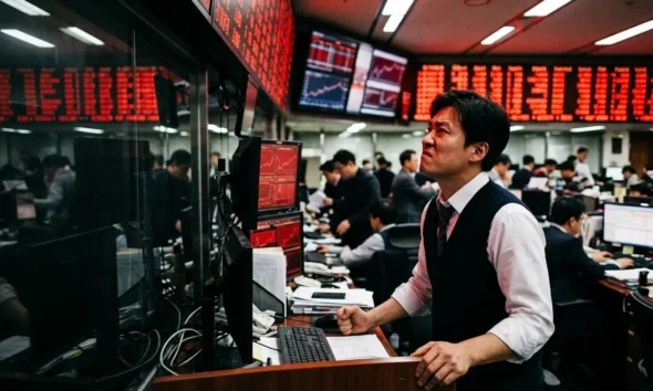 SK Hynix shares plunge in Seoul after Nasdaq debut