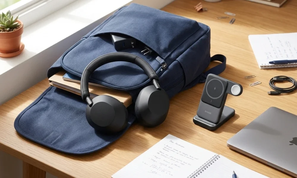 Sonos Ace headphones Anker charger back to school desk deal