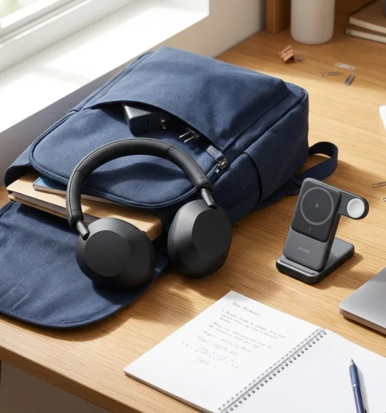 Sonos Ace headphones Anker charger back to school desk deal