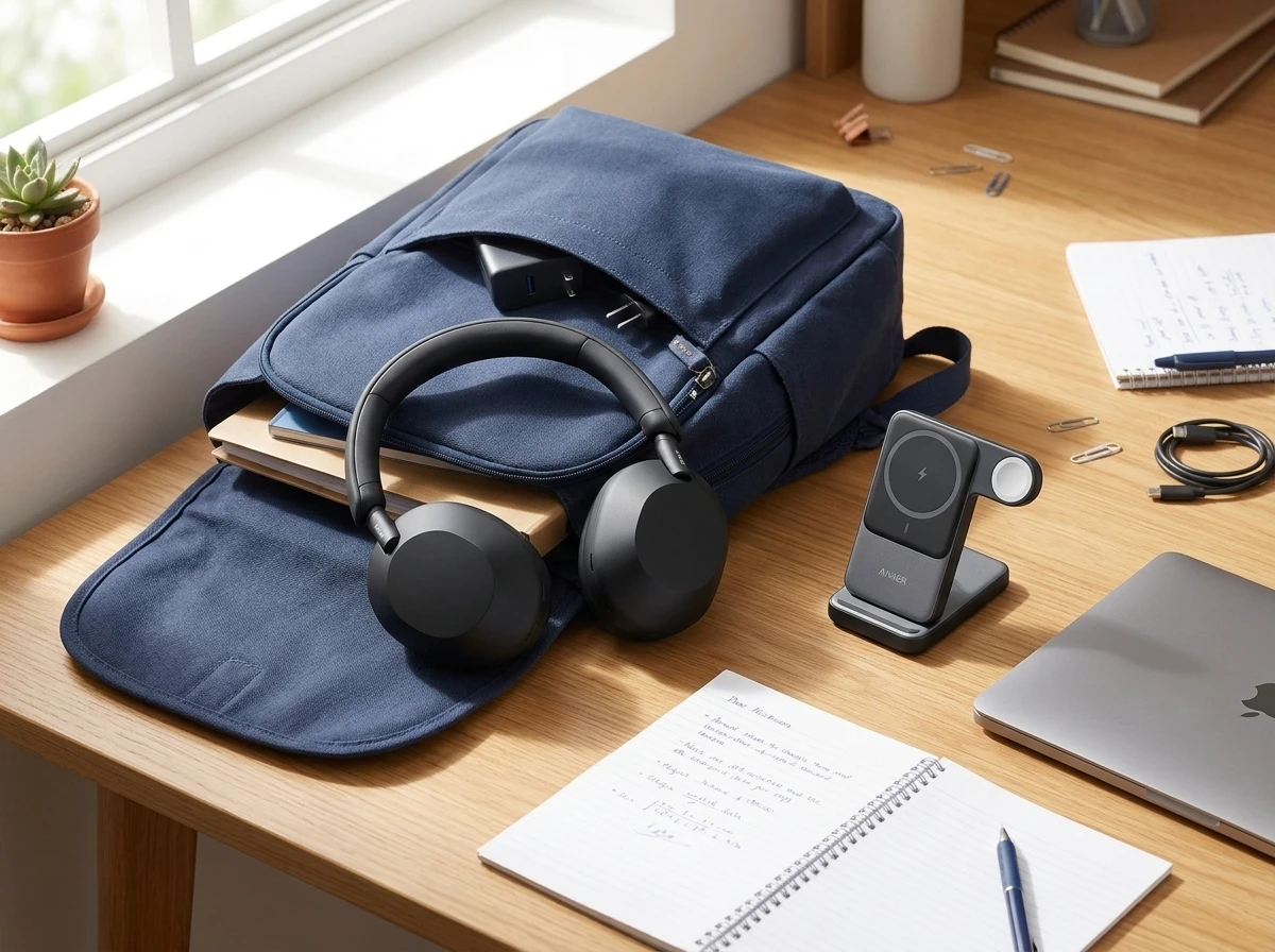 Sonos Ace headphones Anker charger back to school desk deal