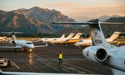 Sun Valley Conference 2026 private jets at Friedman Memorial Airport