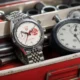 TAG Heuer Carrera Chronograph Team Ikuzawa Glassbox white dial red accents