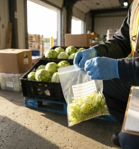 Taylor Farms lettuce Cyclospora outbreak FDA investigation retracted test result