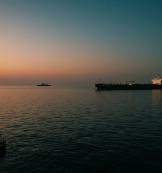 Trump Iran blockade Strait of Hormuz stock futures oil surge