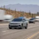 Volkswagen EV stalled freeway lane Loop 202 Gilbert Arizona crash