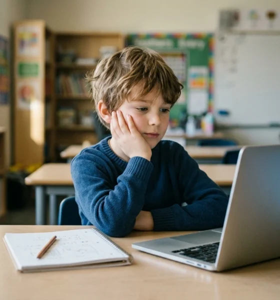 Wealthy families enrolling children in AI private schools