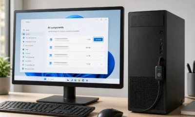 Windows 11 August update external fingerprint ESS AI components