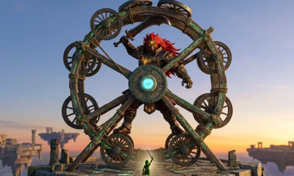 Zelda Tears of the Kingdom Ganondorf hamster wheel Zonai cart build
