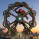 Zelda Tears of the Kingdom Ganondorf hamster wheel Zonai cart build