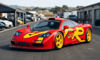1996 McLaren F1 GTR Pop Art chassis 10R record auction sale