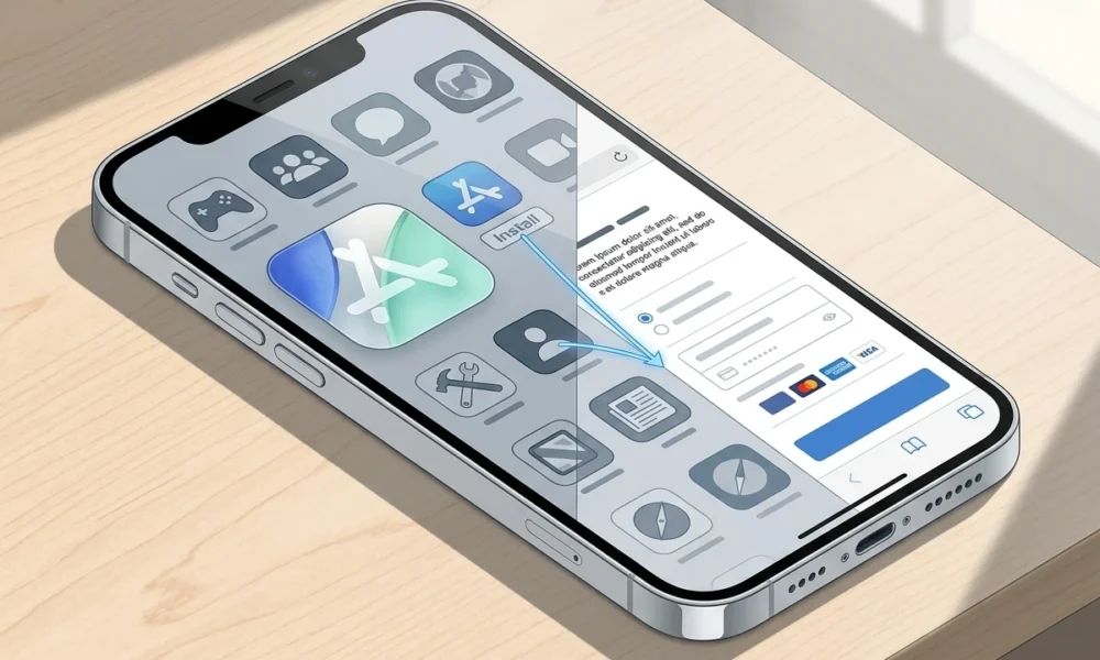 Apple App Store external purchase 15 percent commission proposal