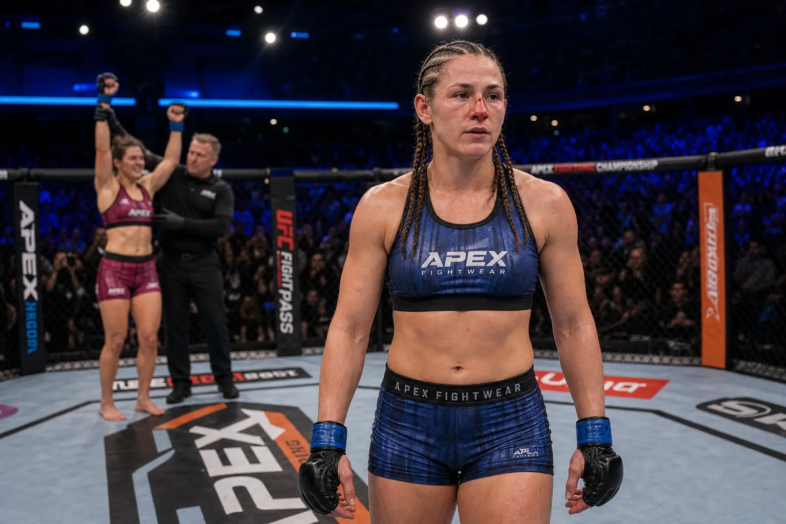 Bella Mir after Contender Series loss to Alex Apodaca