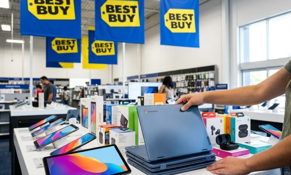 Best Buy 60th anniversary Android phone Chromebook sale deals